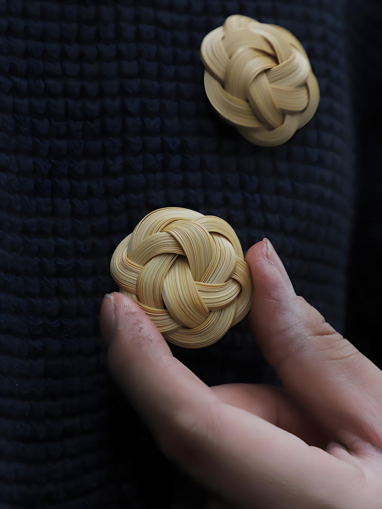 Floral Bamboo Brooch