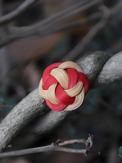 Floral Bamboo Brooch