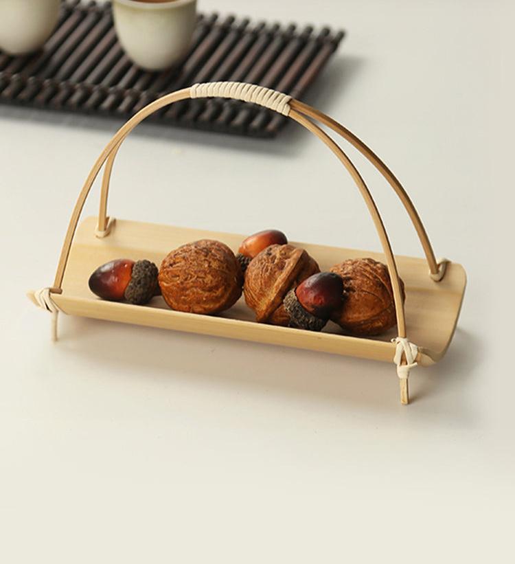 Bamboo Tray with Handle