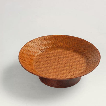 Handwoven Bamboo Plate