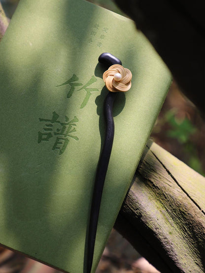 Bamboo Flora Hairpin