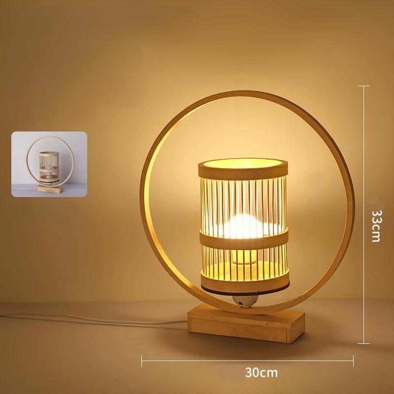 Bamboo Art Table Lamp