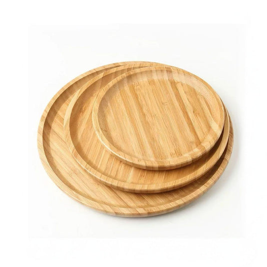 Bamboo Plate Set