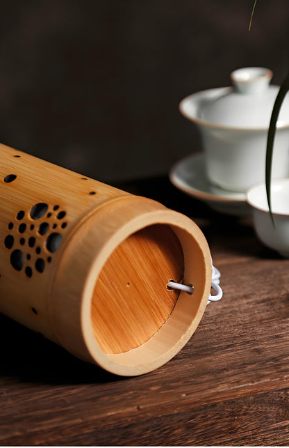 Bamboo Hollowed Lamp