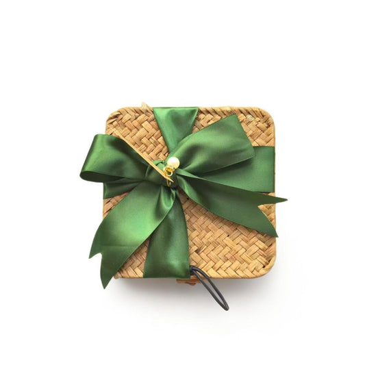 Christmas Rattan Gift Box