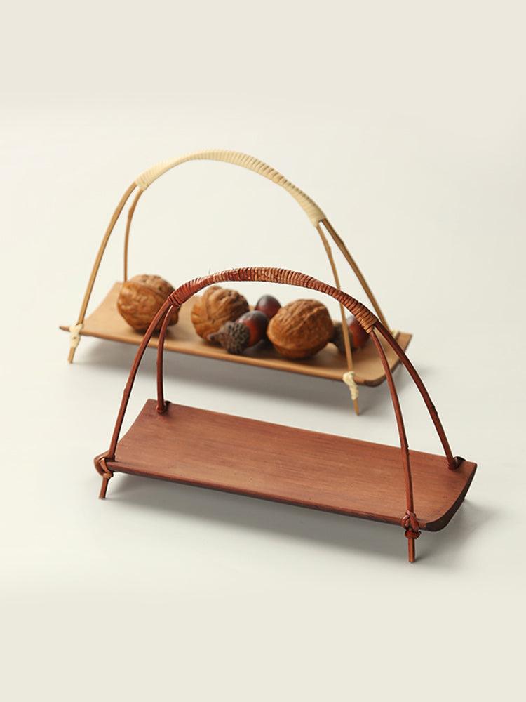 Bamboo Tray with Handle