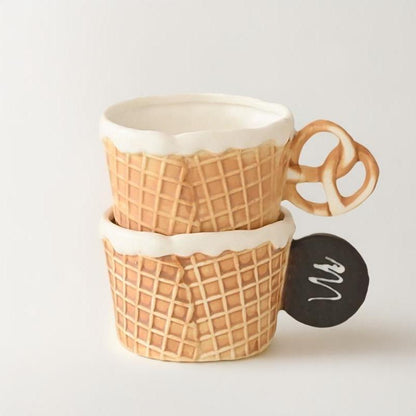 Cookie Ceramic Cup & Plate