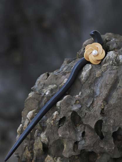 Bamboo Flora Hairpin