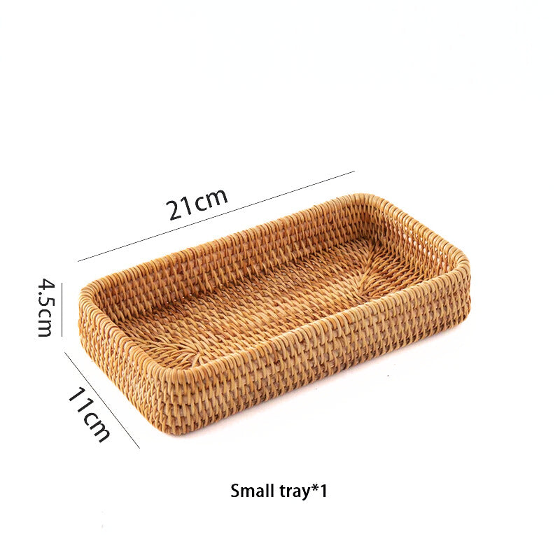 Rattan Storage Tray