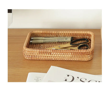 Rattan Storage Tray