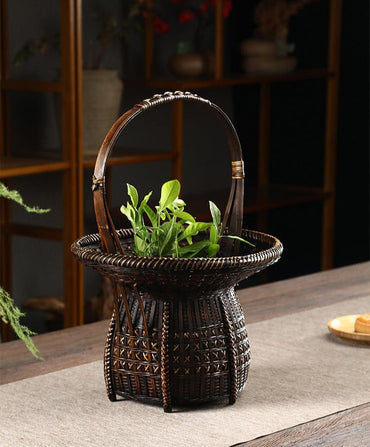 Lucky Bamboo Basket