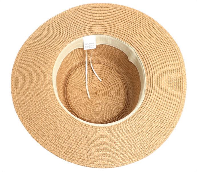 Flat Straw Hat