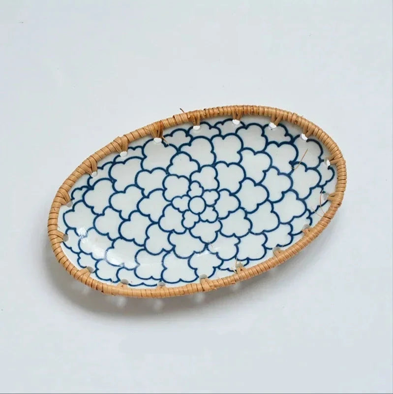 Handmade Rattan Plate