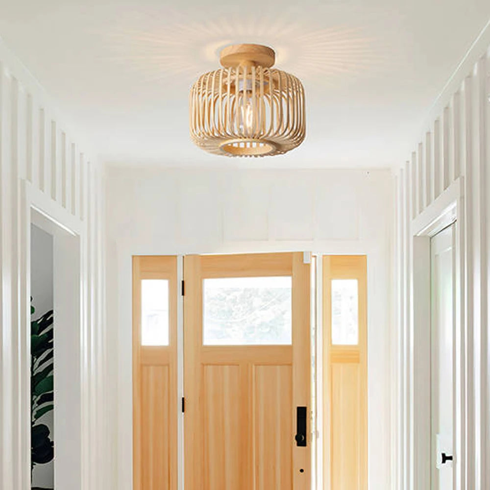 Bamboo Ceiling Light