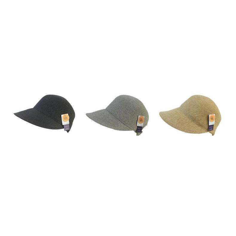 Straw Visor Cap