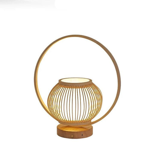 Bamboo Art Table Lamp