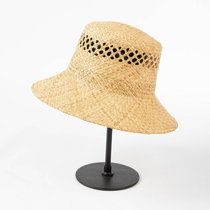 Natural Raffia Straw Hat