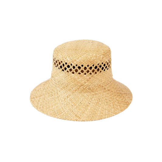 Natural Raffia Straw Hat