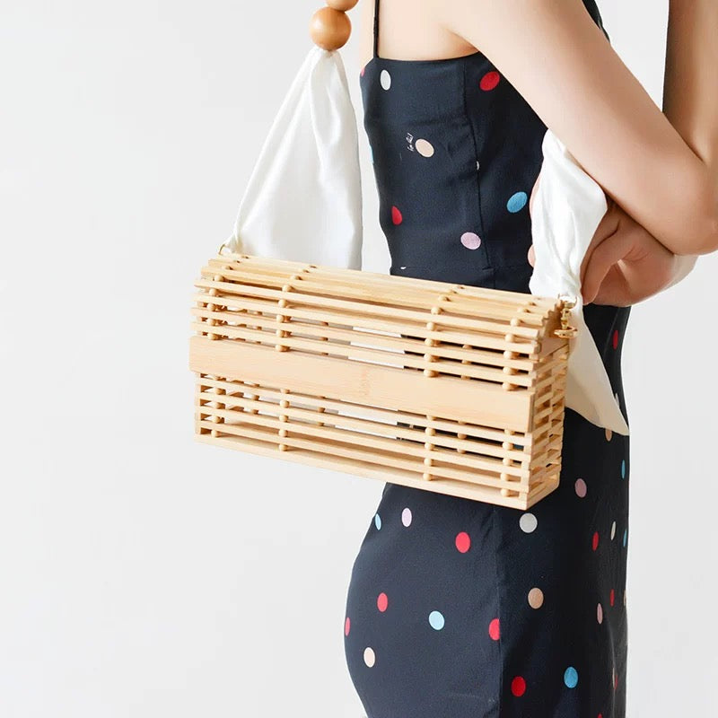 Bamboo Shoulder Bag