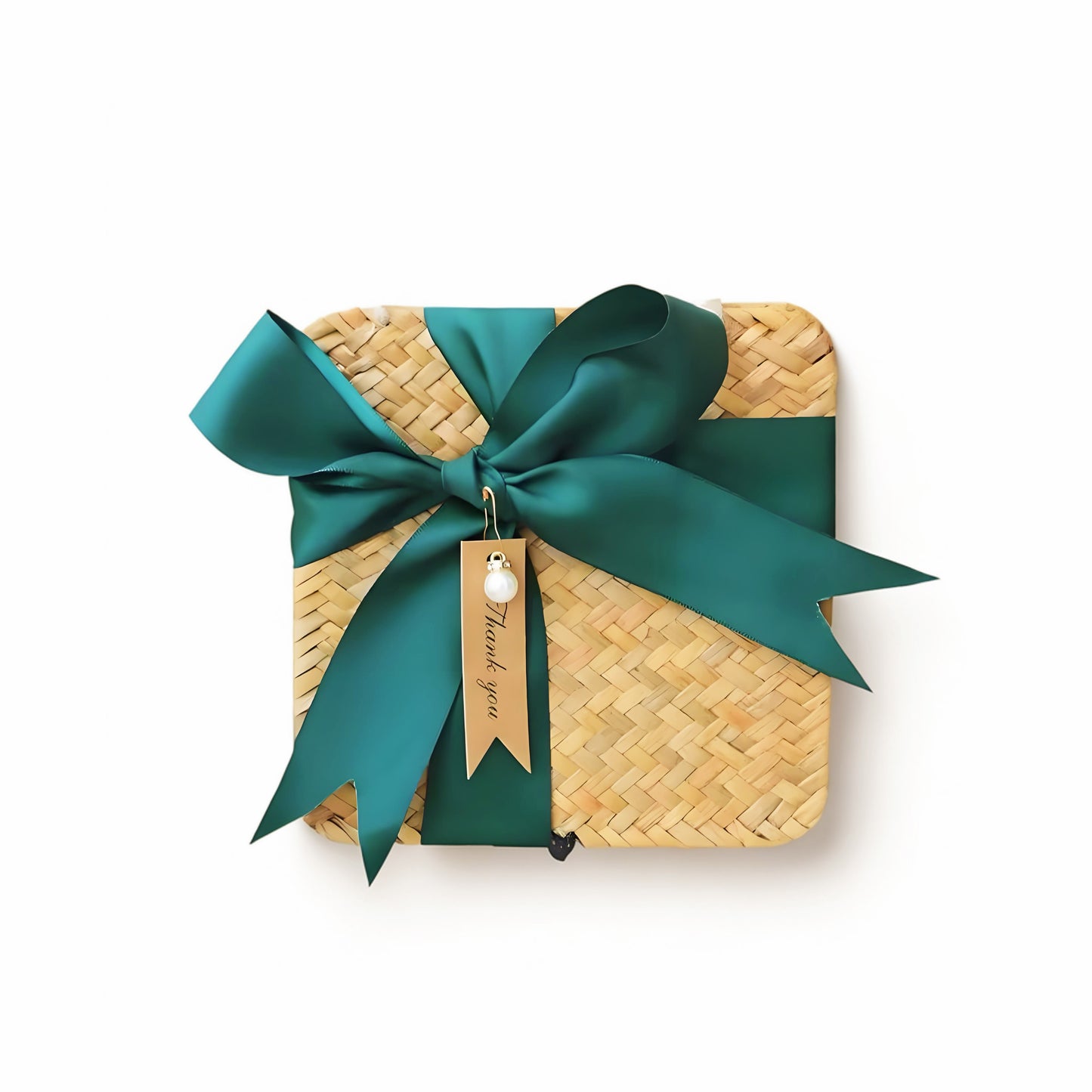 Christmas Rattan Gift Box