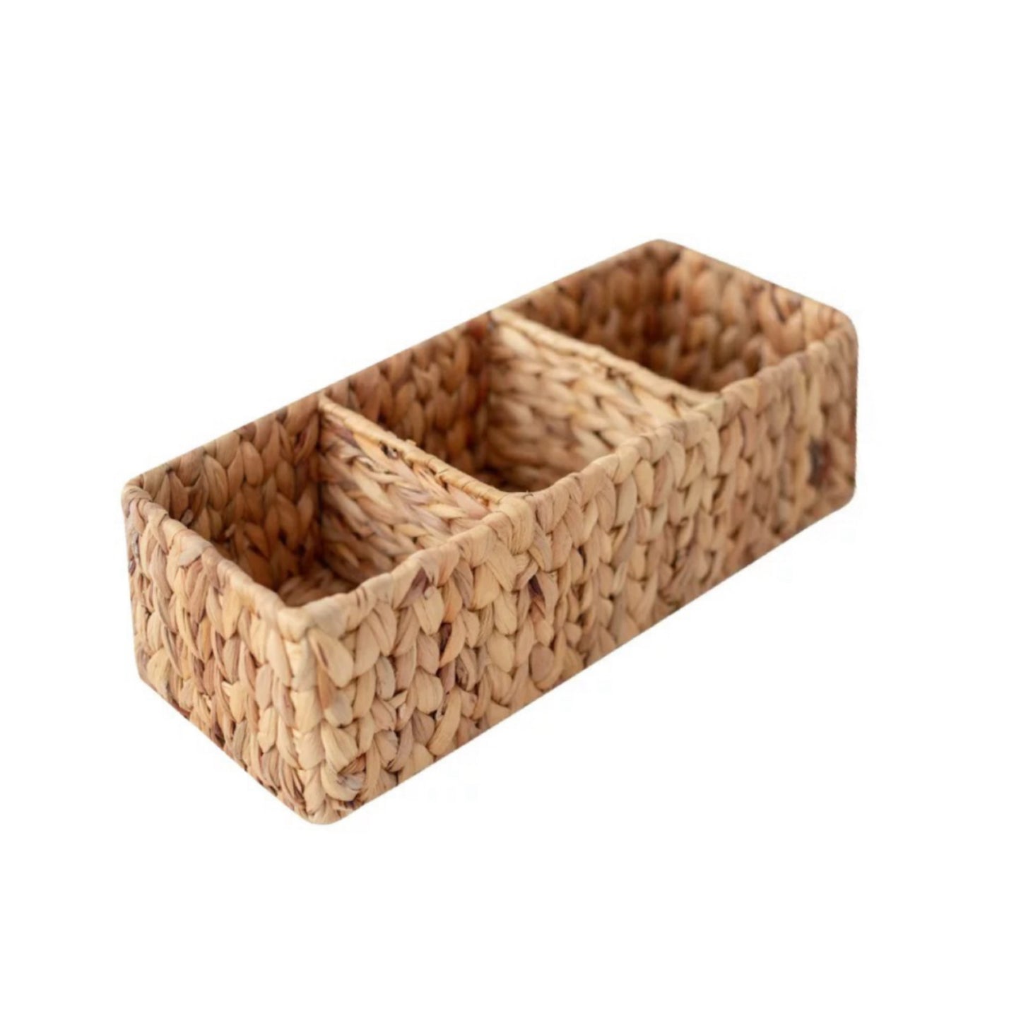 Woven Basket with Dividers