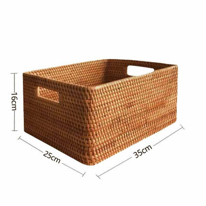 Rattan Basket with Handle