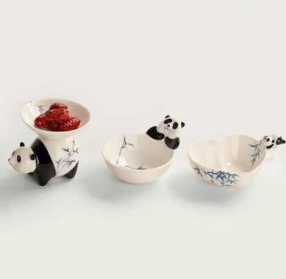 Panda Ceramic Dishes