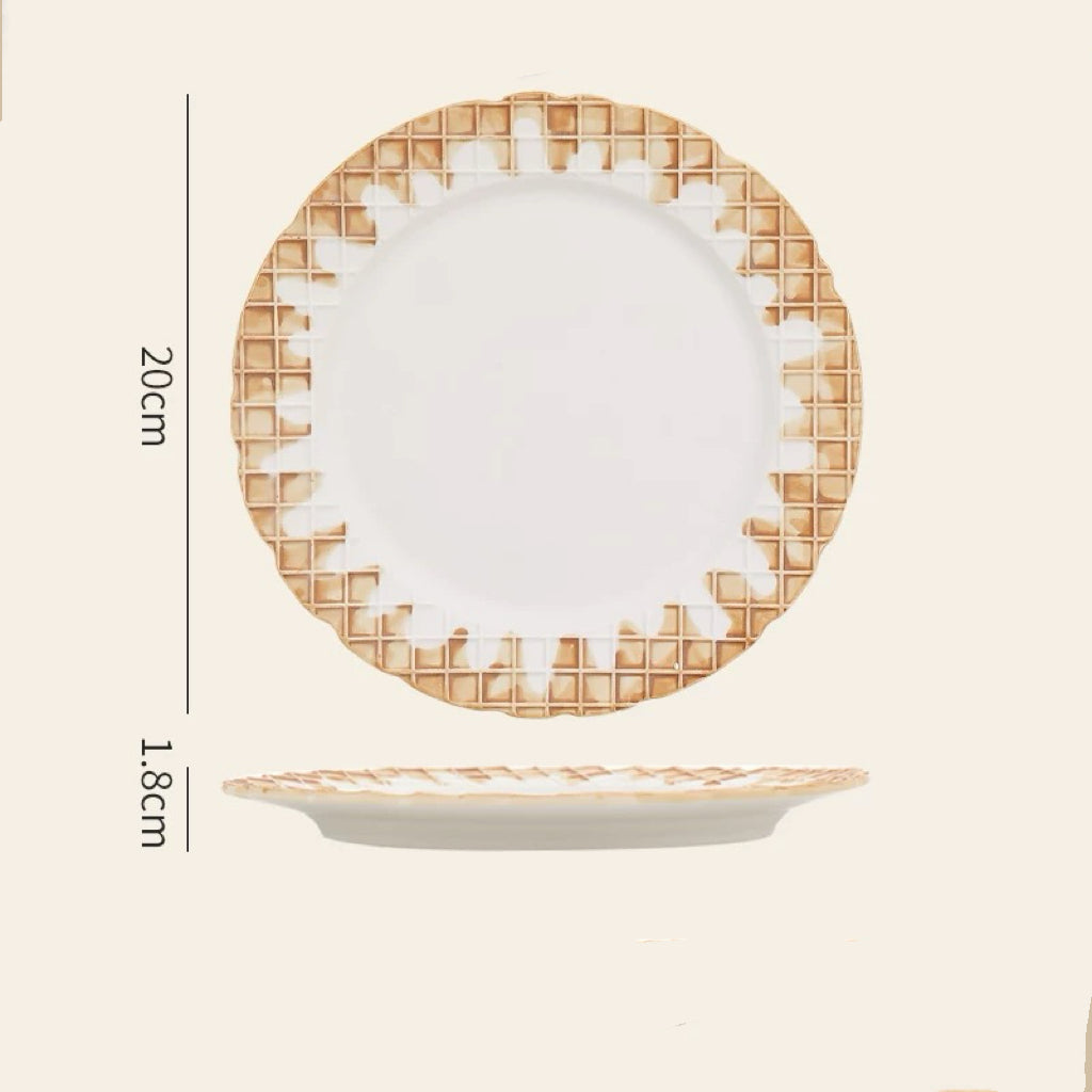 Cookie Ceramic Cup & Plate