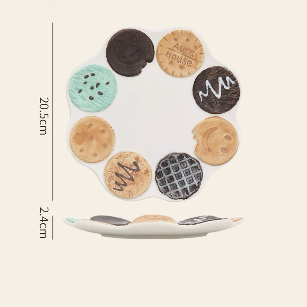 Cookie Ceramic Cup & Plate