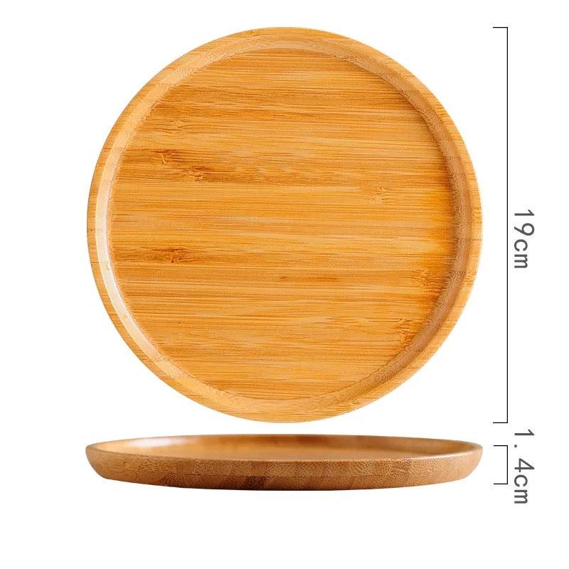 Bamboo Plate Set