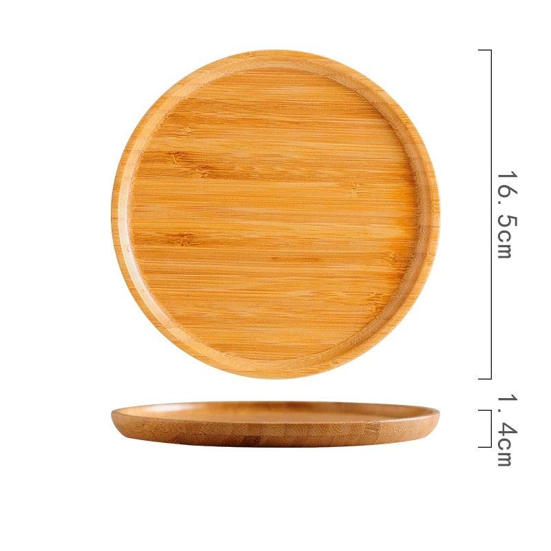 Bamboo Plate Set