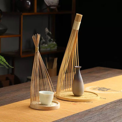 Bamboo Tray Decor