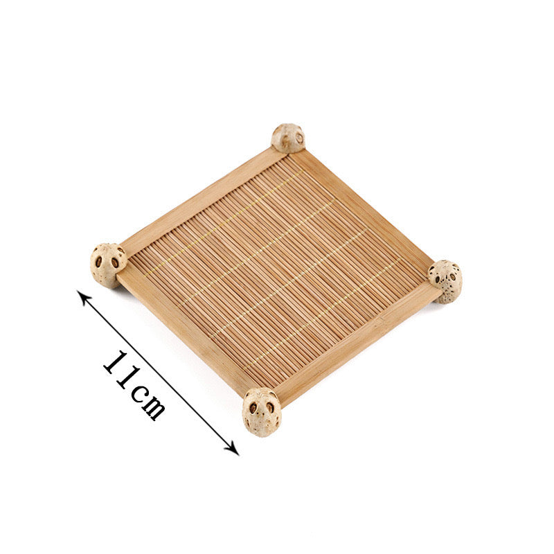 Bamboo Coaster Set