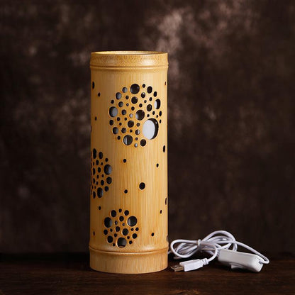 Bamboo Hollowed Lamp