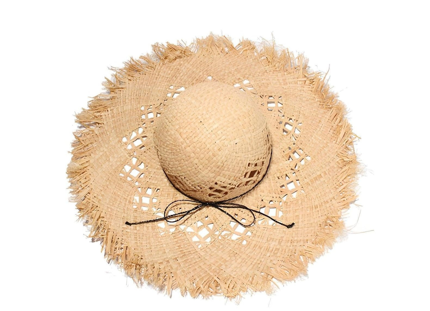 Wide-brim Straw Hat