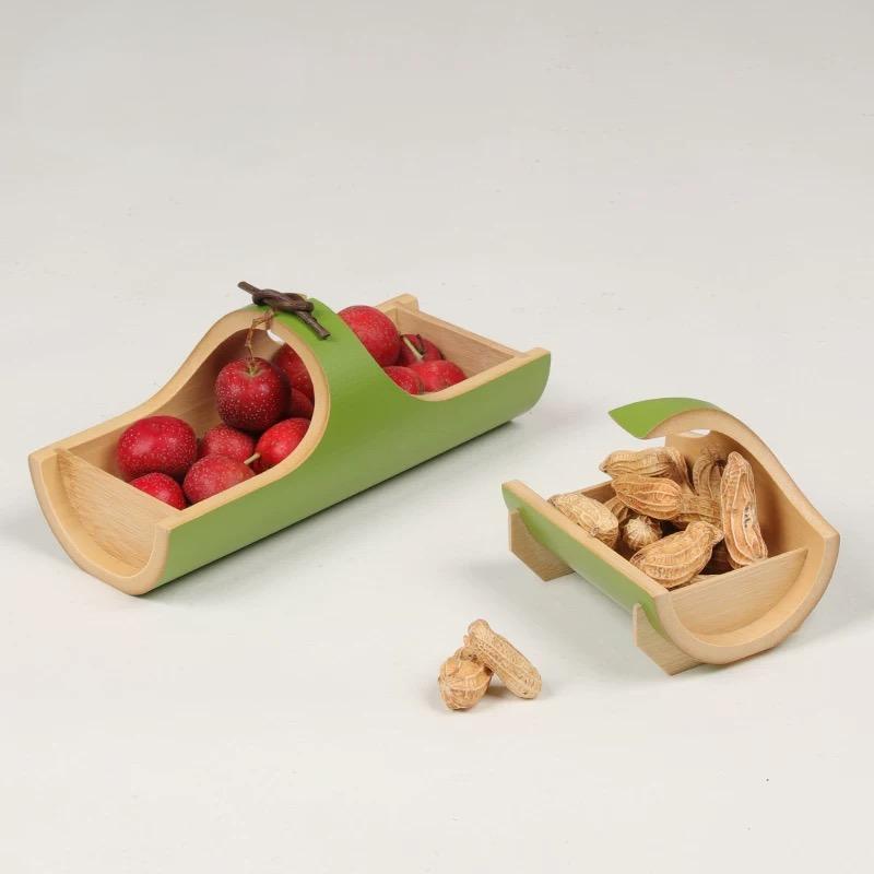 Bamboo Snack Trays