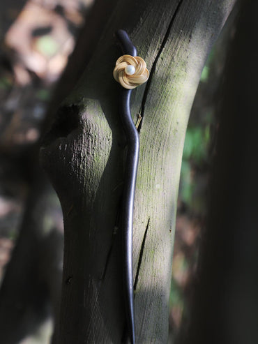 Bamboo Flora Hairpin