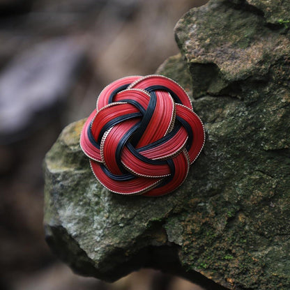 Floral Bamboo Brooch